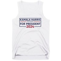 Kamala Harris For President 2024 Tank Top