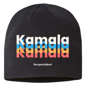 Kamala Harris For President 2024 Harris 2024 Democrat Usa Sustainable Beanie