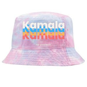 Kamala Harris For President 2024 Harris 2024 Democrat Usa Tie-Dyed Bucket Hat