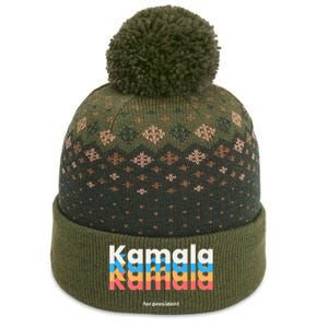 Kamala Harris For President 2024 Harris 2024 Democrat Usa The Baniff Cuffed Pom Beanie