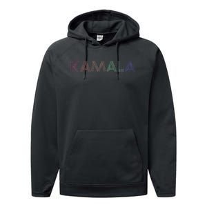 Kamala Harris For President 2024 Performance Fleece Hoodie