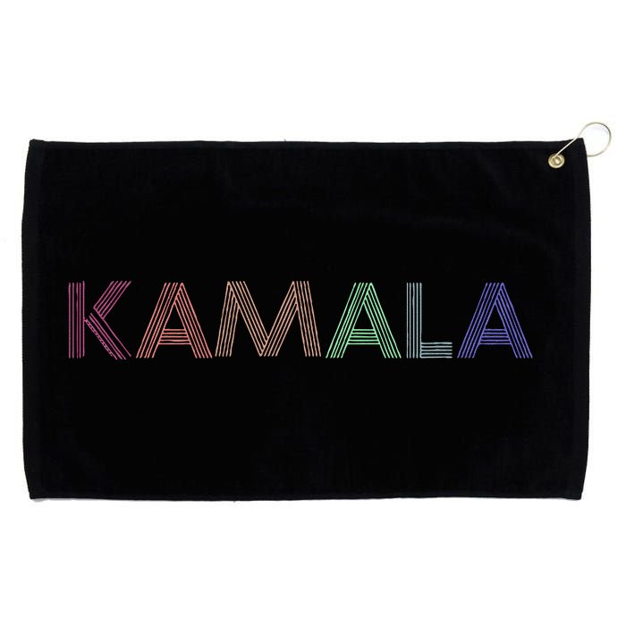 Kamala Harris For President 2024 Grommeted Golf Towel