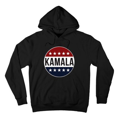 Kamala Harris For President 2024 Harris Vote Button 2024 Hoodie