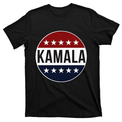 Kamala Harris For President 2024 Harris Vote Button 2024 T-Shirt