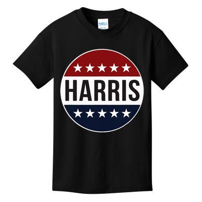 Kamala Harris For President 2024 Kamala Harris Vote Button Kids T-Shirt