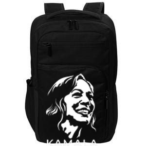 Kamala Harris Face Portrait 2024 Impact Tech Backpack