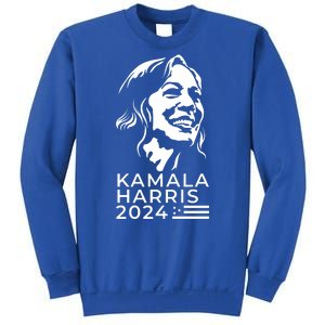 Kamala Harris Face Portrait 2024 Sweatshirt