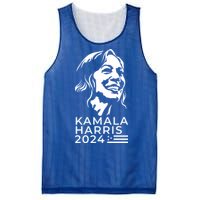 Kamala Harris Face Portrait 2024 Mesh Reversible Basketball Jersey Tank