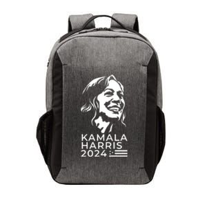 Kamala Harris Face Portrait 2024 Vector Backpack