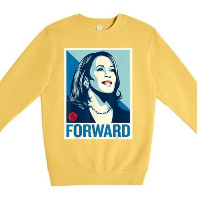 Kamala Harris Forward Premium Crewneck Sweatshirt