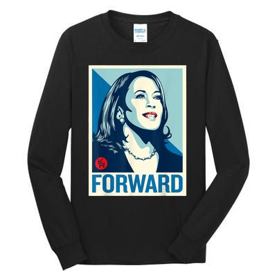 Kamala Harris Forward Tall Long Sleeve T-Shirt