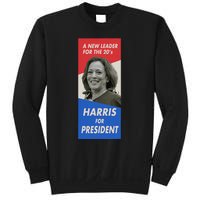 Kamala Harris For President 2024 Harris Retro Vintage Poster Sweatshirt