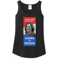 Kamala Harris For President 2024 Harris Retro Vintage Poster Ladies Essential Tank