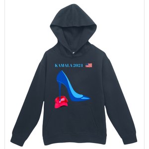 Kamala Harris For President 2024 High Heel Crushed Maga Hat Urban Pullover Hoodie