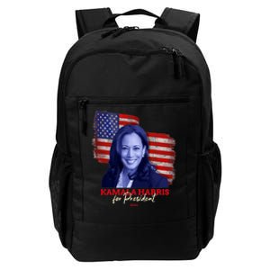 Kamala Harris For President 2024 Madam Vice President Daily Commute Backpack