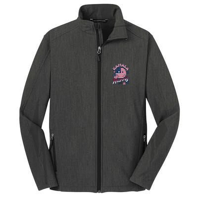 Kamala Harris For President 2024 Core Soft Shell Jacket