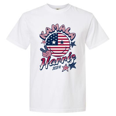 Kamala Harris For President 2024 Garment-Dyed Heavyweight T-Shirt