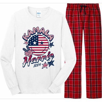 Kamala Harris For President 2024 Long Sleeve Pajama Set