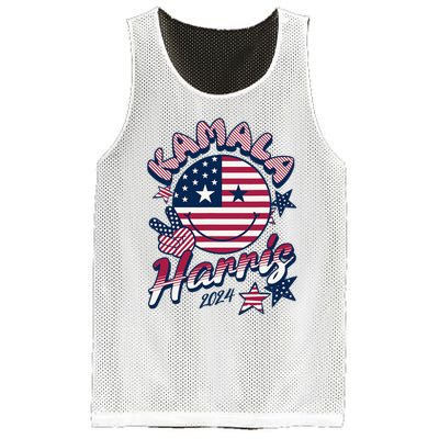 Kamala Harris For President 2024 Mesh Reversible Basketball Jersey Tank