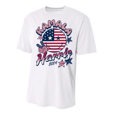 Kamala Harris For President 2024 Performance Sprint T-Shirt