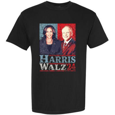 Kamala Harris Forward 2024 Kamala Harris Tim Waltz Forward Garment-Dyed Heavyweight T-Shirt