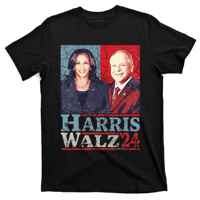 Kamala Harris Forward 2024 Kamala Harris Tim Waltz Forward T-Shirt