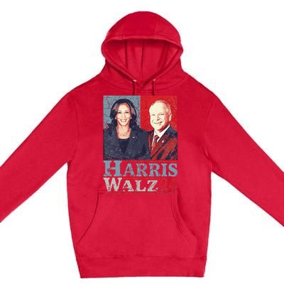 Kamala Harris Forward 2024 Kamala Harris Tim Waltz Forward Premium Pullover Hoodie