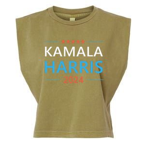 Kamala Harris For President 2024 Garment-Dyed Women's Muscle Tee