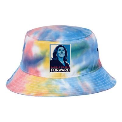 Kamala Harris Forward 2024 Tie Dye Newport Bucket Hat