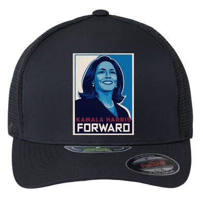 Kamala Harris Forward 2024 Flexfit Unipanel Trucker Cap