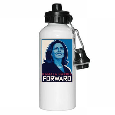 Kamala Harris Forward 2024 Aluminum Water Bottle 