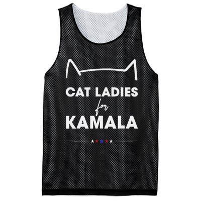 Kamala Harris For President 2024 Cute Cat Mom Cat Lover Mesh Reversible Basketball Jersey Tank