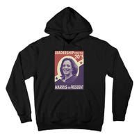 Kamala Harris For President 2024 Harris Retro Vintage Tall Hoodie