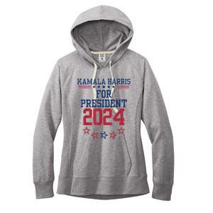 Kamala Harris For President 2024 Women's Fleece Hoodie