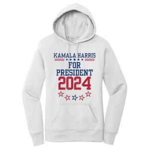 Kamala Harris For President 2024 Women's Pullover Hoodie