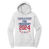 Kamala Harris For President 2024 Women's Pullover Hoodie