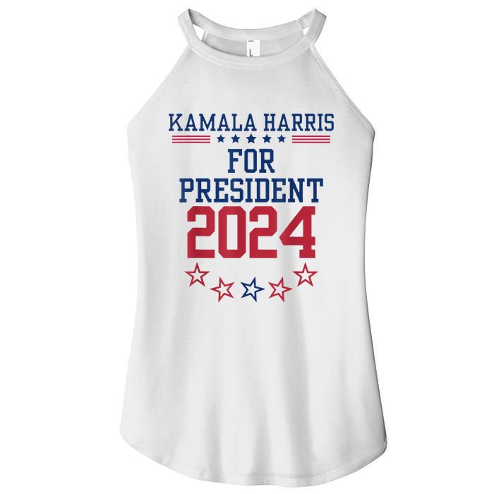 Kamala Harris For President 2024 Women's Perfect Tri Rocker Tank