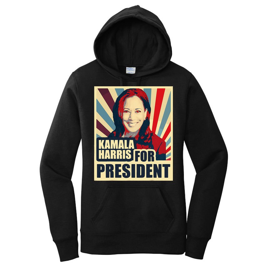 Kamala Harris For President 2024 Democrats Women's Pullover Hoodie
