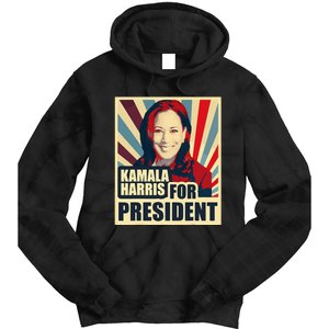 Kamala Harris For President 2024 Democrats Tie Dye Hoodie