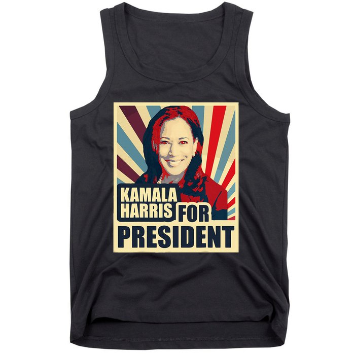 Kamala Harris For President 2024 Democrats Tank Top