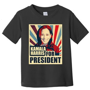 Kamala Harris For President 2024 Democrats Toddler T-Shirt