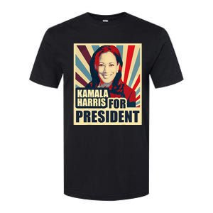 Kamala Harris For President 2024 Democrats Softstyle CVC T-Shirt