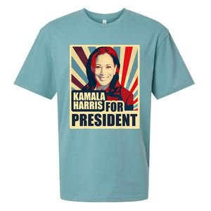 Kamala Harris For President 2024 Democrats Sueded Cloud Jersey T-Shirt