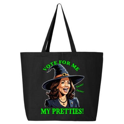 Kamala Harris Friendly Witch Vote Cackle Funny Election 2024 25L Jumbo Tote