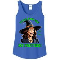 Kamala Harris Friendly Witch Vote Cackle Funny Election 2024 Ladies Essential Tank