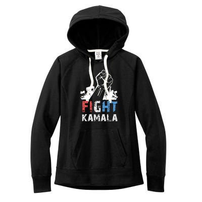 Kamala Harris Fight For America 2024 Women's Fleece Hoodie