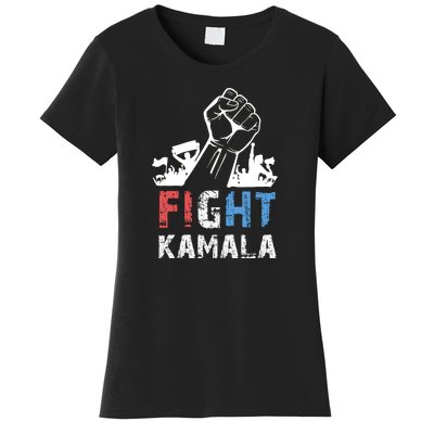 Kamala Harris Fight For America 2024 Women's T-Shirt