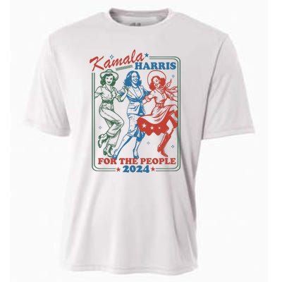 Kamala Harris For The People 2024 Cooling Performance Crew T-Shirt