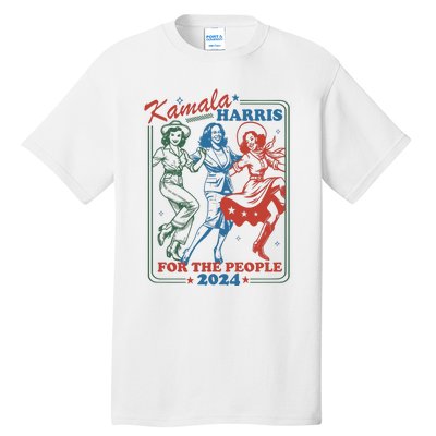 Kamala Harris For The People 2024 Tall T-Shirt