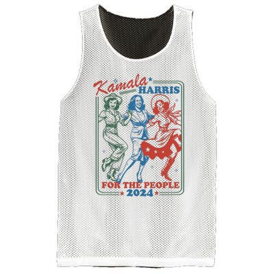 Kamala Harris For The People 2024 Mesh Reversible Basketball Jersey Tank